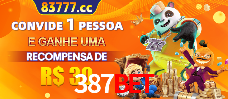 Banner institucional da 387BET sobre parceria de marcas e criação de uma marca de excelência, apresentando os mascotes de jogos populares como o Fortune Tiger.